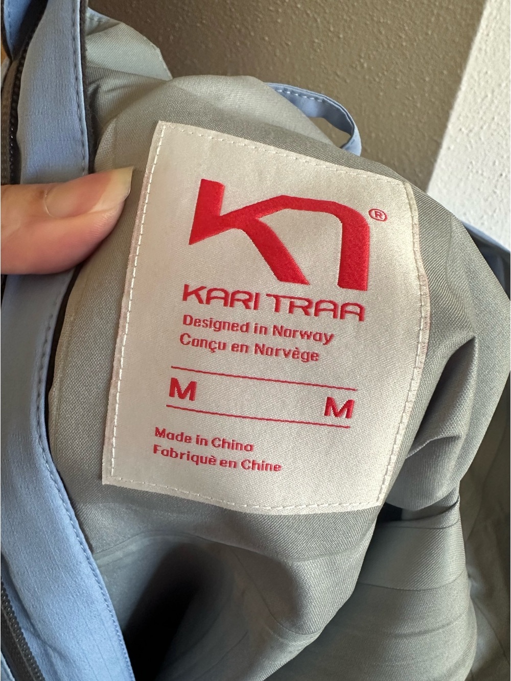 Kari Traa Herre Waterproof Hooded Rain Jacket Rudolf Bionic Finish® ECO Medium - Picture 7 of 11